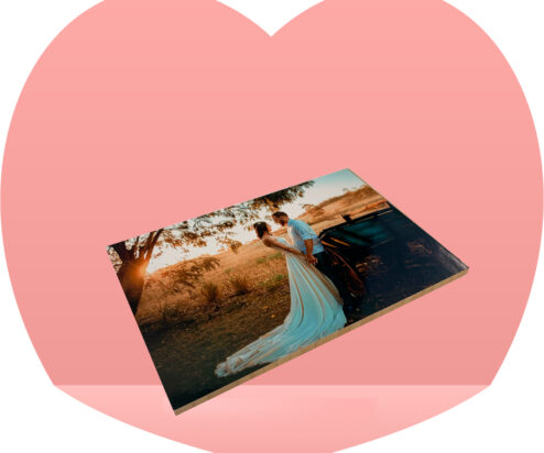 Bamboo Photo Magnets - 4" x 6" - Pack of 3